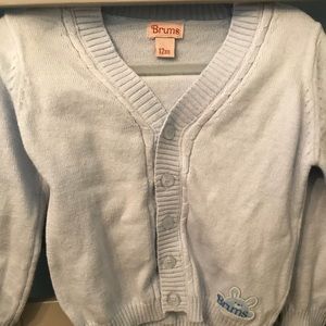 Blue boys sweater